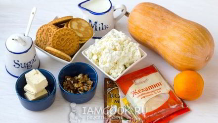 Рецепт тыквенного чизкейка