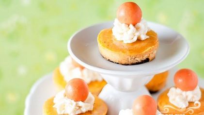 Рецепт Тыквенных чизкейков-мини