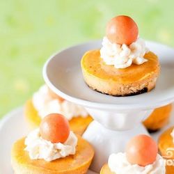 Рецепт Тыквенных чизкейков-мини