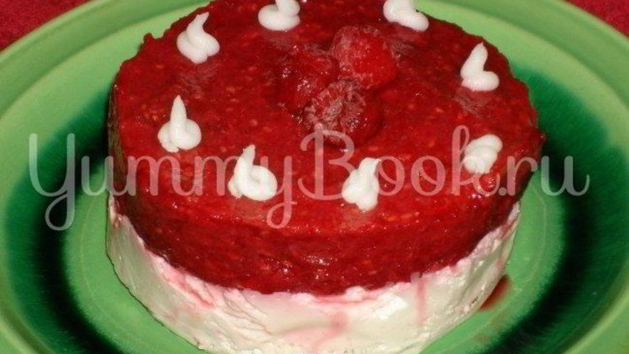 Рецепт ванильного чизкейка-лайта с ягодой