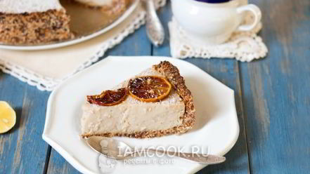 Рецепт вегетарианского кокосового чизкейка