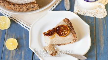 Рецепт вегетарианского кокосового чизкейка