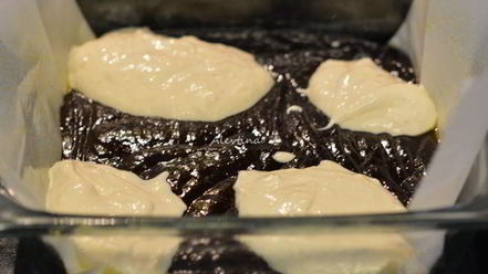 Рецепт ягодного брауни чизкейк