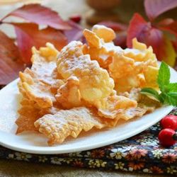 Рецепт Домашнего хвороста к чаю