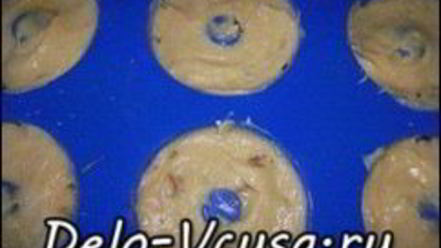 Рецепт бисквитных кексов с яблоками и корицей