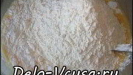 Рецепт бисквитных кексов с яблоками и корицей