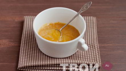 Рецепт капкейков с апельсиновым курдом