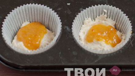 Рецепт капкейков с апельсиновым курдом