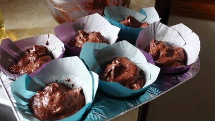 Рецепт капкейков валентинки