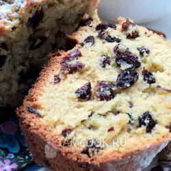 Рецепт Кекса с изюмом в духовке
