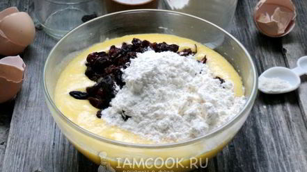 Рецепт кекса с изюмом в духовке