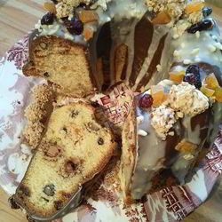 Рецепт Кекса с курагой и фундуком Джотто