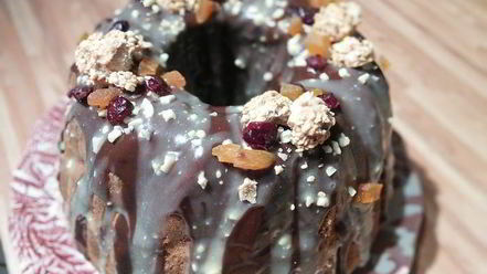 Рецепт кекса с курагой и фундуком джотто