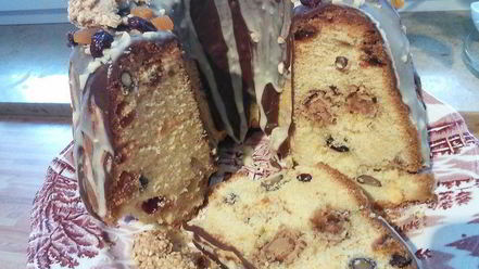 Рецепт кекса с курагой и фундуком джотто