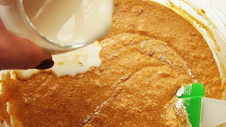 Рецепт кекса сникерс