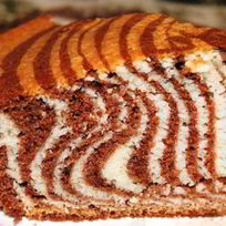 Рецепт Кекса Зебра