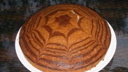 Рецепт кекса зебра