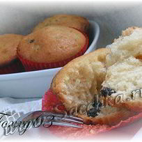 Кексы из творожного теста