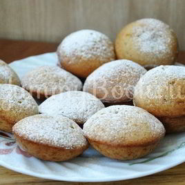 Рецепт Кексов К чаю