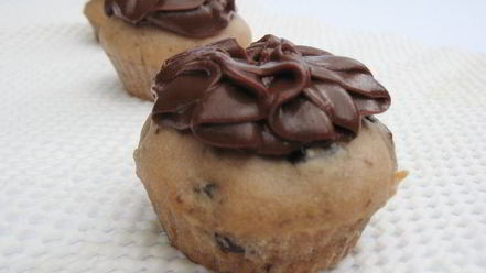 Рецепт кексов с шоколадным кремом