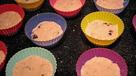 Рецепт кексов с шоколадным кремом