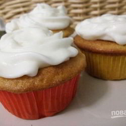 Рецепт Кексов с яблочной начинкой