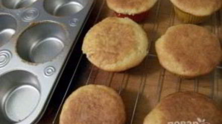 Рецепт кексов с яблочной начинкой