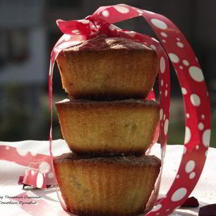 Рецепт Кексов с яблоками и корицей