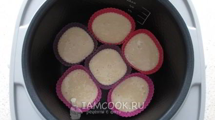 Рецепт кексов в мультиварке в силиконовых формах