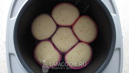 Рецепт кексов в мультиварке в силиконовых формах