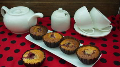 Рецепт Клубничных кексов