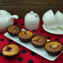 Рецепт Клубничных кексов