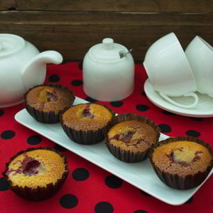 Рецепт Клубничных кексов