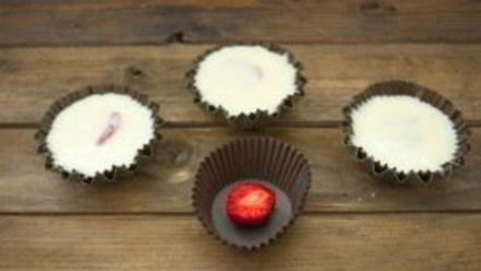 Рецепт клубничных кексов