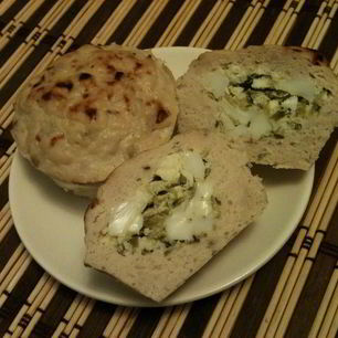 Рецепт Куриных кексиков суфле с начинкой