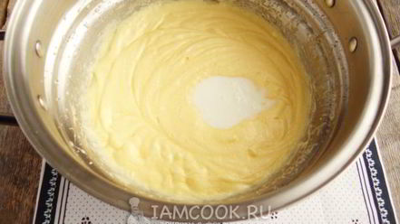 Рецепт лимонного кекса на кефире