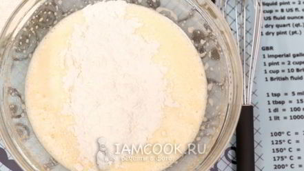 Рецепт лимонного кекса с черносливом