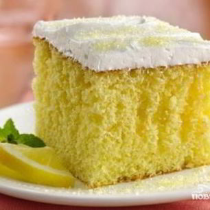 Рецепт Лимонного кекса в мультиварке