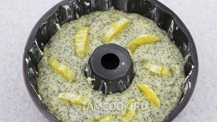 Рецепт макового кекса с лимоном