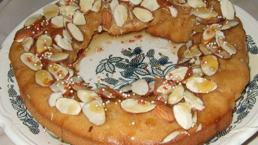 Рецепт миндального кекса