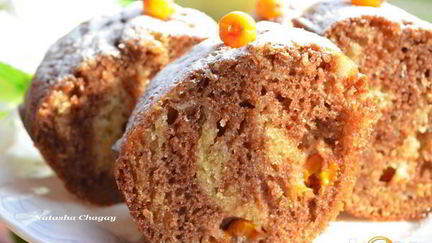 Рецепт Мраморного кекса на ряженке