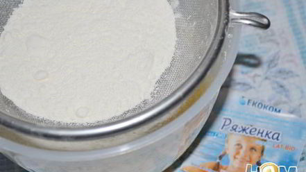 Рецепт мраморного кекса на ряженке