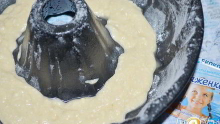 Рецепт мраморного кекса на ряженке