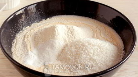 Рецепт мраморного кекса на сливках