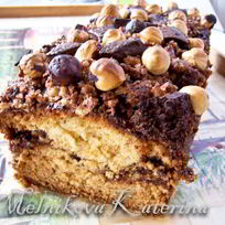 Нью-Йоркский орехово-шоколадный кекс