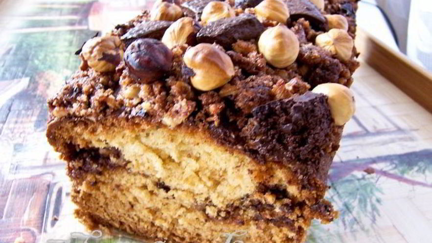 Рецепт нью-йоркского орехово-шоколадный кекс