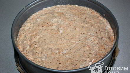 Рецепт орехова-морковного кекс без муки