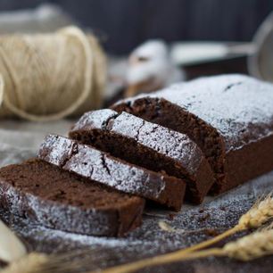 Рецепт Постного шоколадно-апельсиновый кекс