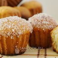 Рецепт Простых творожных кексов