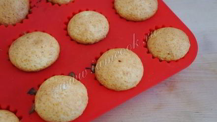 Рецепт простых творожных кексов